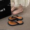 Flip-flops Women's New Shit-stepping Cold Slippers Summer Wear Flat-bottomed Casual Seaside Sandals