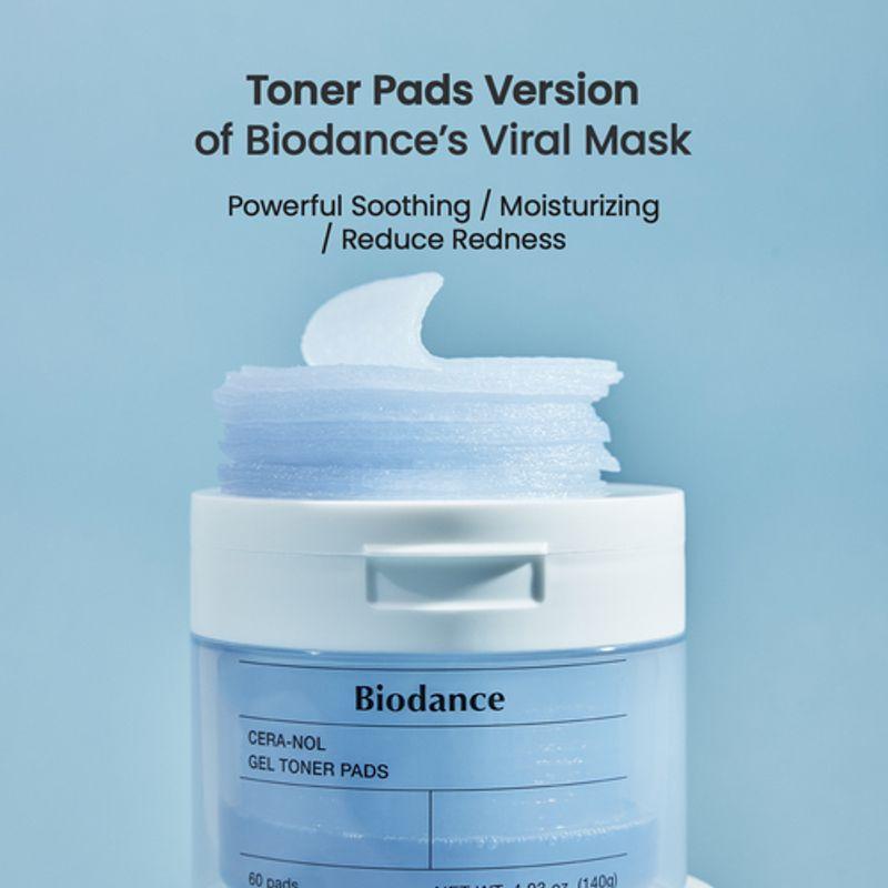 Biodance Cera-nol Gel Toner Pads (60 Pads)