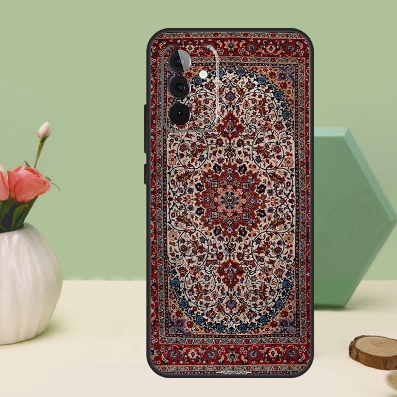 Persian Carpet Floral Pattern For Samsung Galaxy A16 A55 A35 A15 A32 A12 A22 A52 A54 A34 A14 A56 A36 A26 A13 A53 A06 Case