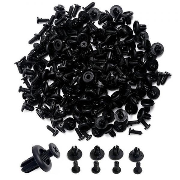 50 stuks Auto Plastic Holle Gat Bevestiging Bumper Clip Spatborden Lichtgewicht Universele Auto Klinknagel