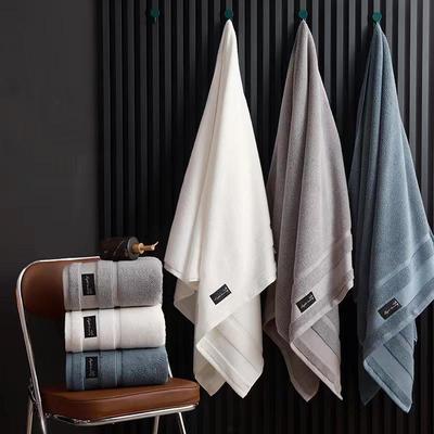 Extra Large Pure Cotton Bath Towel, 80x160cm, 800g - Soft, Thick, Absorbent, Embroiderable Gift