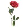 Artificial Rose Plant Potted Decorative Flower Faux Rose Stem with Leaves for Wedding Home Office Event Decoration MW69911