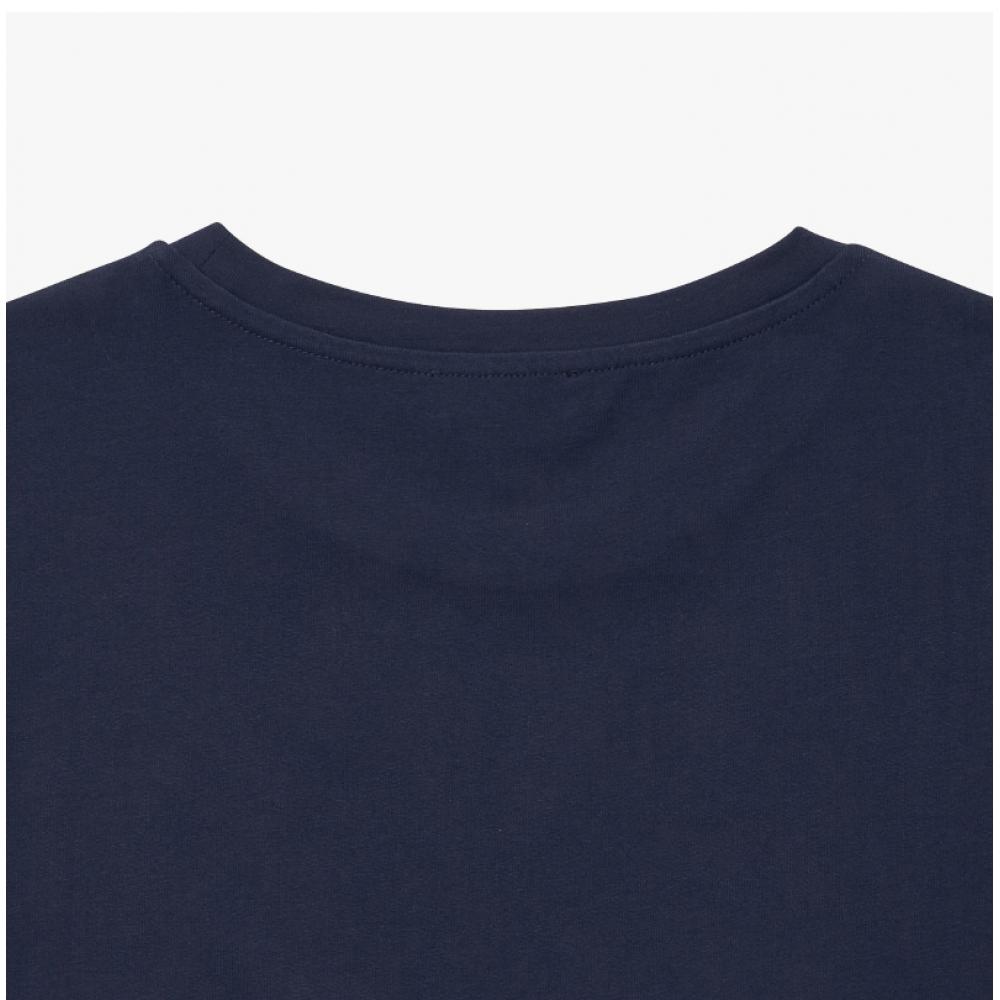 ApeSSe Cofbt F26012 Iak Azul Marino Oscuro Artículo Artículo Mujer Camiseta Manga Corta