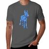 Baby Donkey in Blue TShirt Work Wear Lightweight Tee