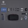 Kingsons Tech Pouch for Men & Women, 420D Waterproof Nylon Travel Accessories Organizer, Digital Bag for Passport & Cables