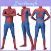 High Quality Spiderman Raimi Zentai Suit With Conceal Back Zipper And See-through Eyes