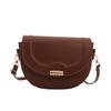 New High-end Texture Niche Spring and Summer Fashion Versatile One-shoulder Crossbody Bag Fashionable Saddle Bag
