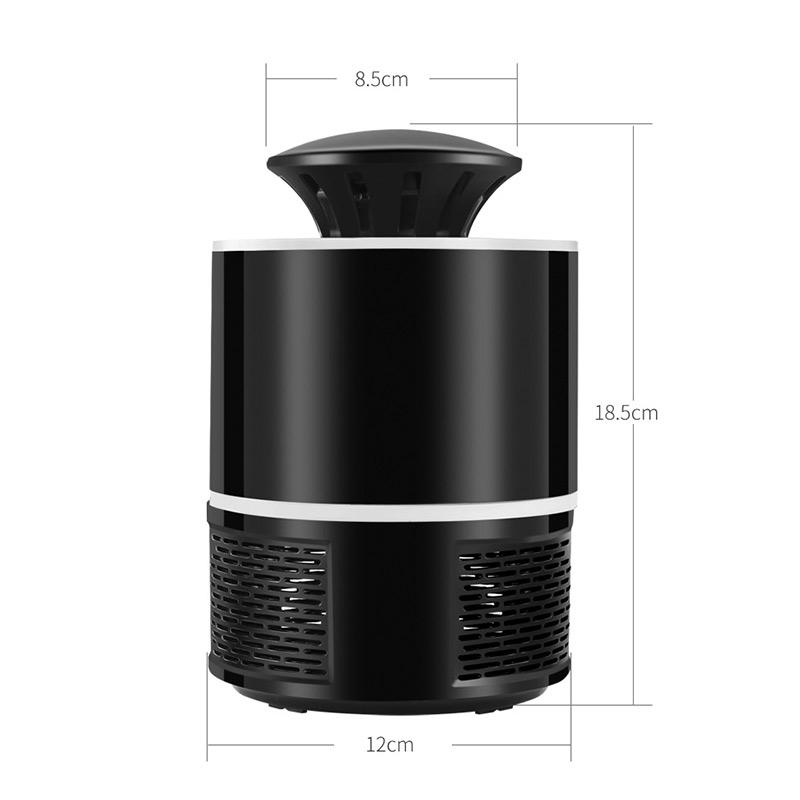 Simulated human temperature mosquito repellent lamp 365nm ultraviolet light contact stick catching LED mosquito repellent silent mosquito repellent
