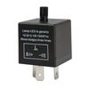 CF13 JL-02 EP34 12V 3-Pin Adjustable LED Flasher Relay Fixes Car Turn Signal and Hazard Warn Hyper Blink Flash or No Flashing