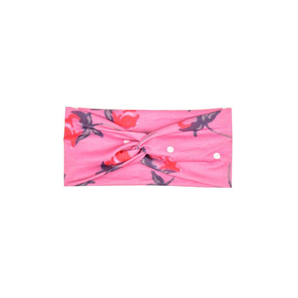 Bedrucktes Stirnband Sport Laufen Böhmisch Gesichtswäsche Make-up Haar Kreuz Breitkrempiges Stirnband für Frauen