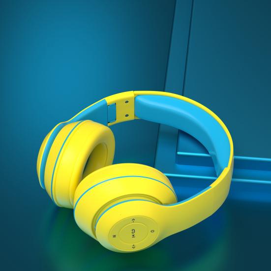 1 set căști fără fir Compatibil cu Bluetooth 5.1 Bas puternic Design ergonomic Stereo Surround Culoare conflictuală