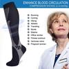 Running Men Women Compression Socks For Football Anti Fatigue Pain Relief Compression Socks Fit For Sport Socks