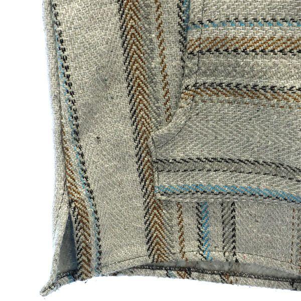 MOLINA Border Long Sleeve Mexican Parker Gray Pullover Women Used