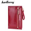 Women Fashion Handbags Artificial Leather Zipper Coin Purse Wallets Phone Bags