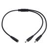 3.5 x 1.35mm Female to Male CCTV Connector Cord Power Extension Line for Fan