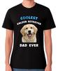 Coolest Golden Retriever Dad Ever T-Shirt Dog Lover Gift Unisex Tee