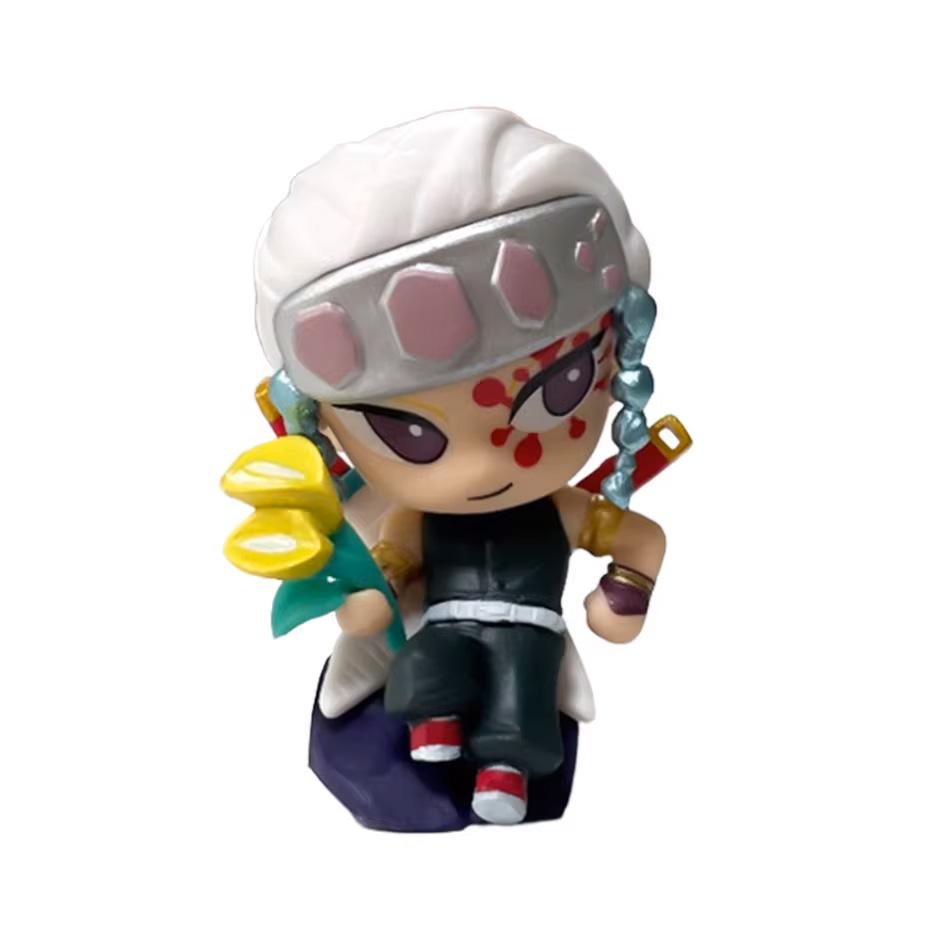 Demon Slayer Tanjiro Kamado Nezuko Anime Cartoon Figur Blind Box Kreatives Personalisiertes Statue Modell Ornament Überraschungsgeschenkboxen