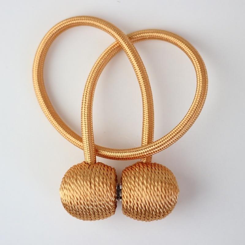 1Pc Magnetic Pearl Ball Curtain Tiebacks Accesorios Curtain Cilp Accessory Curtain Holder Buckle Rope