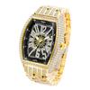 W87 Men's Watches Luxury Metal Sky Star Fashion Digital Barrel Full Diamond Large Dial Waterproof Male Quartz Clock Watch
