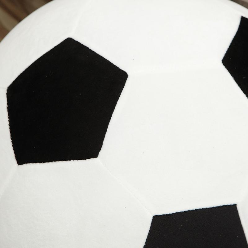 1pc 20cm/30cm/45cm Soft Football Shape Stuffed Doll Soccer Plush Toy Kids Baby Gift New Mascot Ball Party Decoration