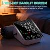 Automatic Upper Arm Blood Pressure Monitor with Voice Broadcast Digital BP Cuff Sphygmomanometer Home Use Health Care Device