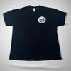 Black Pearl Lighting Skull Crossbones Graphic Print T-Shirt XL Gildan