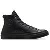 Converse 1970s Lace-up Waterproof Leather High Top Board Shoes Unisex Black & White