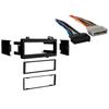 Fits Chrysler E-Class 84-93 Single DIN Stereo Harness Radio Tall Dash Kit