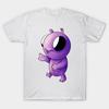 T-Shirt Damen Baby Alien Harajuku Print Kawaii T-Shirt Sommer Kurzarm Damen T-Shirt Top Tee