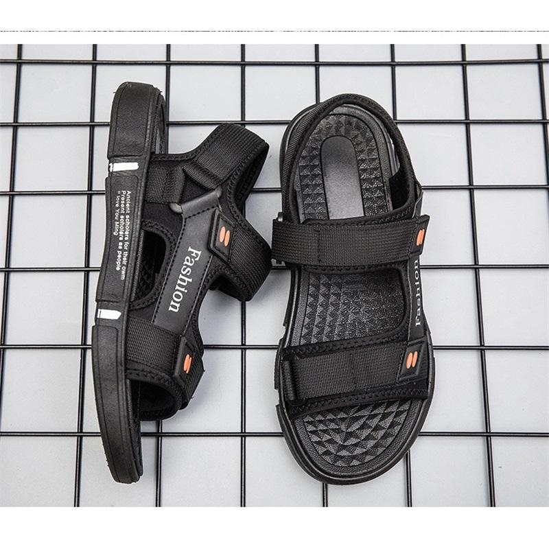 Summer Korean Version Of The Casual Trend Personalized Men's Shi Beach Slippers Sandals