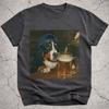 Berner Sennenhund trinkt Bier Shirt, Lustiges Berner Hund Meme T-Shirt, Bierliebhaber Geschenk, Berner Besitzer Vintage Tee, Albernes Novelty Shirt