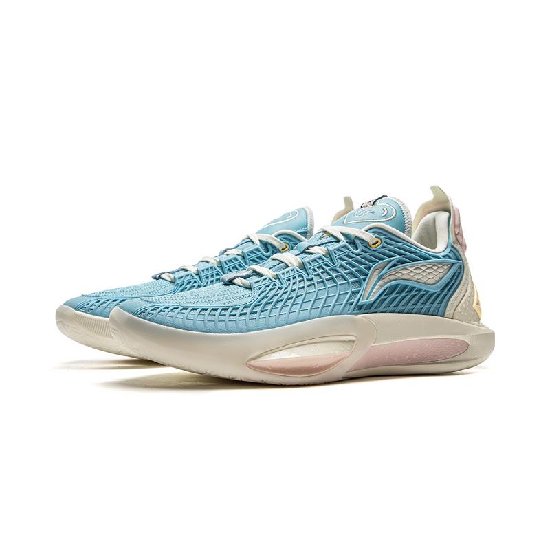 Li-Ning Li Ning JB3 Low top Basketball Shoes Men's Wave Blue Ivory