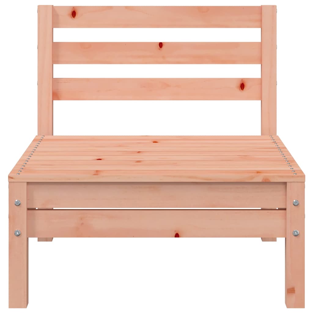Garden Sofas Without Armrests 2 Pcs Solid Douglas Fir Wood