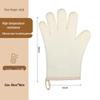 Ruhan Silicone 5-Finger Heat Resistant Baking Gloves