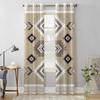 Bohemian Geometric Decoration Window Curtains for Living Room Luxury Bedroom Curtain Kitchen Blinds Drapes Curtains