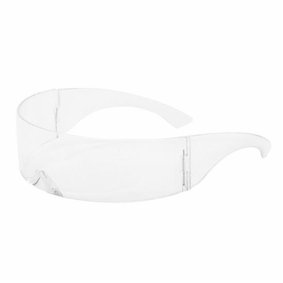 Parti gözlüğü Visor Wrap Shield Büyük Ayna Güneş Gözlüğü Kişilik Moda Gözlük Sürme Rüzgar Geçirmez Gözlük