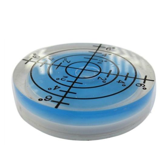 32x7mm Portable Mini Spirit Level Bubble Round Bullseye Design Leveler Tool