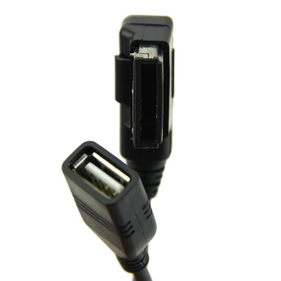 AMI MMI AUX için Araç Müzik Arayüzü Au-di için USB Adaptör Kablosu Flash Sürücü