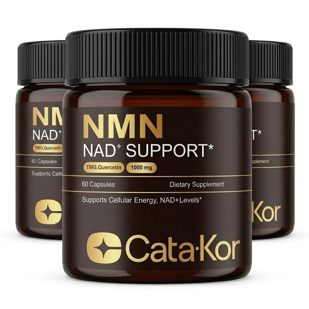 NMN 1000mg – Integratore NAD 4-in-1 con Quercetina | TMG | Resveratrolo