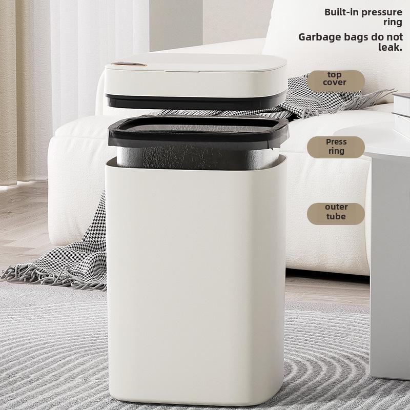 High-Value Smart Sensor Trash Can with Lid: Ideal for Bathroom, Large Capacity & Great Gift