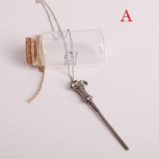 Magic Wand Pendant Necklace For Men And Women Stunning Alloy Fashion Jewelry
