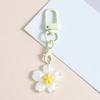 Keychain Pendant Ergonomic Flower Design Key Ring Decorative Key Holder Car Door Backpack