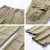 Men's multi-pocket overalls straight versatile sports casual pants new outdoor versatile trousers