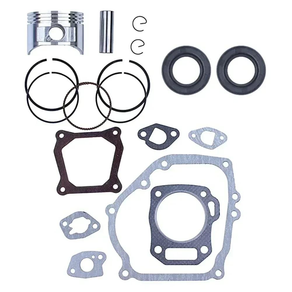 68mm Piston Rings Gasket Oil Seal Rebuild For Honda GX160 GX200 168F 5.5/6.5-HP 2-3.5kw 4-Stroke Gasoline Generator Trimmer Part