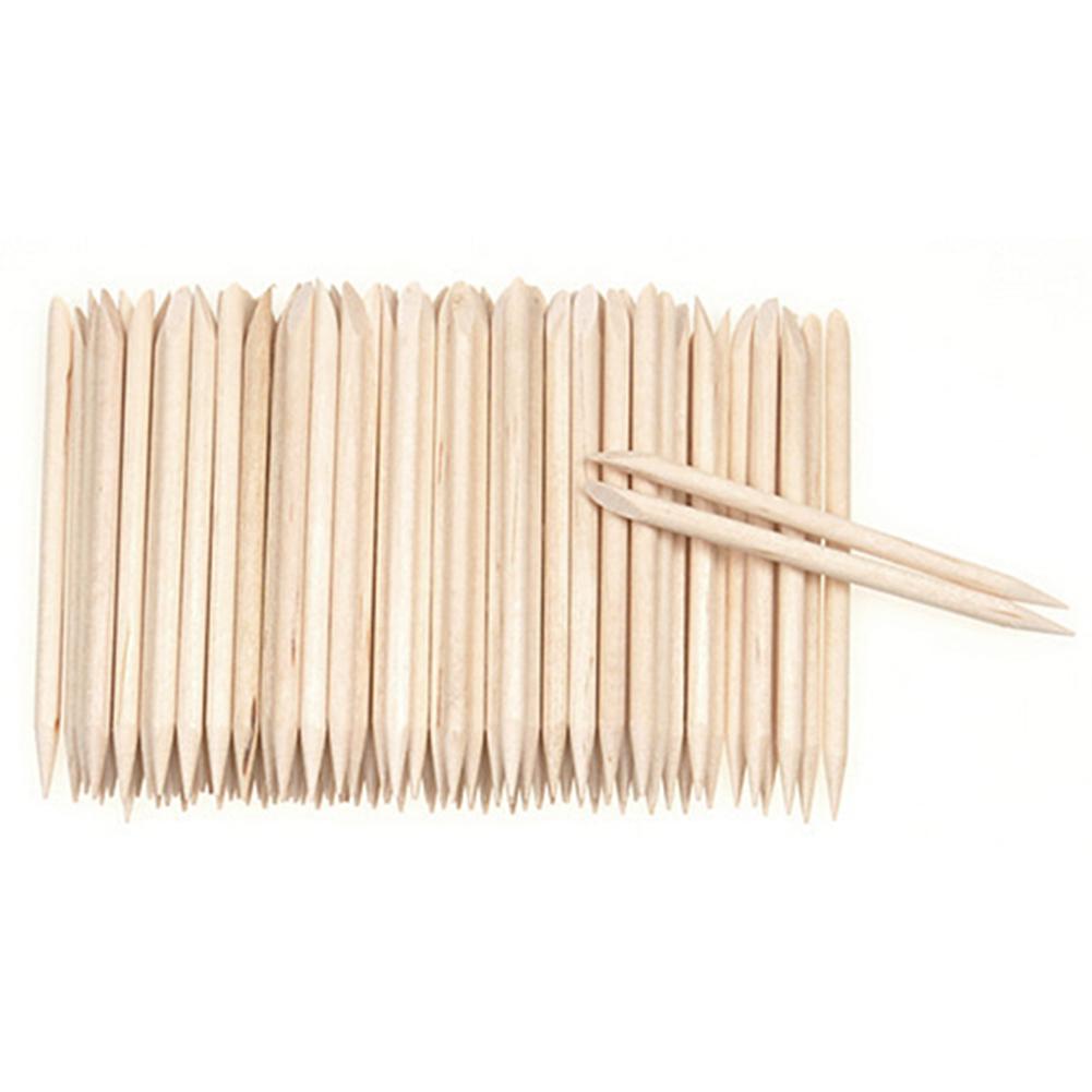 Puntos Nail Art 50 Stück/Pack Pro Holzstab Entferner Maniküre Pediküre Nagelhautschieber