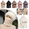Mütze, Schal und Maske in einem – Outdoor-Ausrüstung für Damen im Winter, Reisen, Radfahren, Radfahren, Winter, Reisen, Radfahren, dicke Plüschmütze mit Ohrenklappen