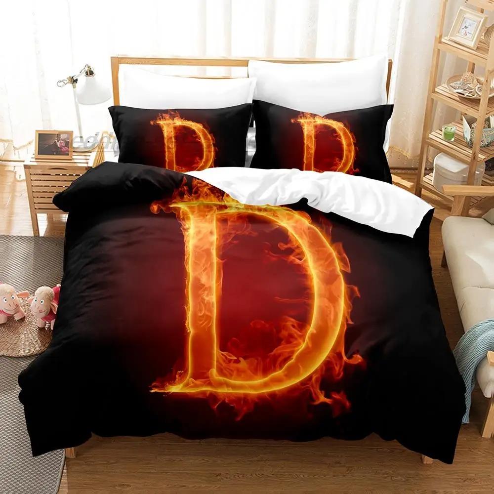 Lucky Number Bedding Set Single Twin Full Queen King Size Bed Set Aldult Kid Bedroom Duvetcover Sets 3D Bed Sheet Set