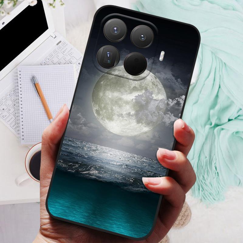 Xiaomi 15T Pro tok Oroszlán Farkas Szilikon Puha Hátlap Xiaomi Mi 15T Pro Telefon Tokhoz 15TPro Védő Ház Fundas Coque