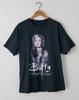 T-shirt nera anni '90 Buffy l'ammazzavampiri maglietta nera basic con grafica