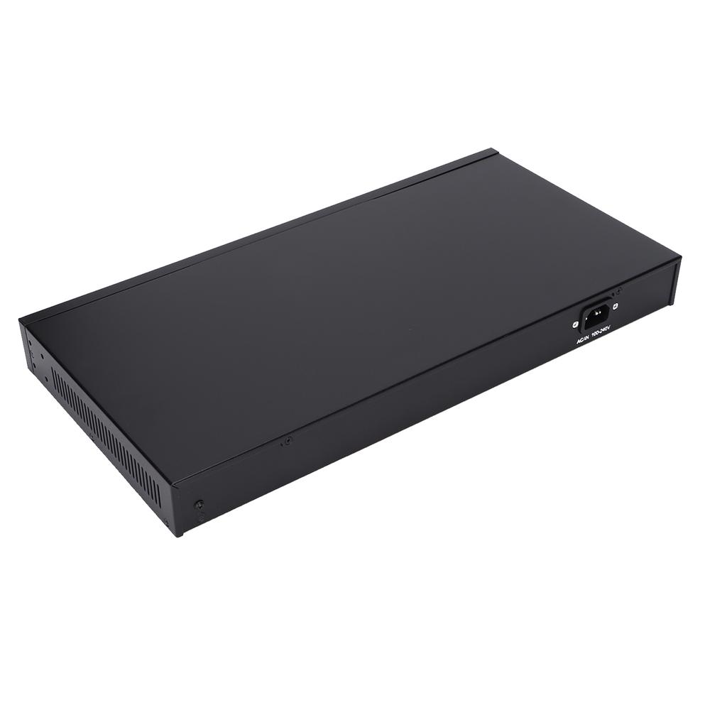 POE Switch 24 Ports Full Gigabit Automatic Detection Intelligent Power Supply Gigabit Ethernet